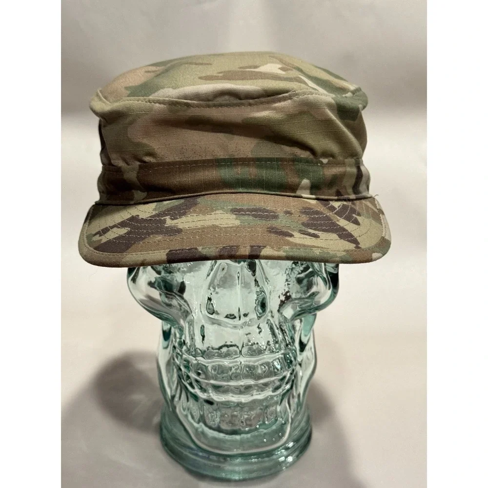 United States Army Hat Cap Camouflage 7 1/4 Fitted SPE1C1-18-D-1091 Bernard Cap
